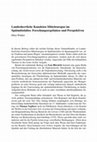 Research paper thumbnail of Landesherrliche Kanzleien Mitteleuropas im Spätmittelalter. Forschungsergebnisse und Perspektiven