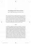 Research paper thumbnail of How Religions End: Terms and Types