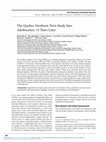 Research paper thumbnail of The Quebec Newborn Twin Study Into Adolescence: 15 Years Later