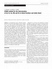 Research paper thumbnail of ETAAS method for the determination of Cd, Cr, Cu, Mn and Se in blood fractions and whole blood