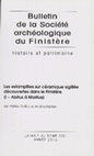 Research paper thumbnail of Les estampilles sur céramique sigillée découvertes dans le Finistère. (I – Abitus à Martius), Bulletin de la Société archéologique du Finistère CXLI (2013) 201-226