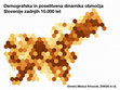 Research paper thumbnail of Demografska in poselitvena dinamika območja Slovenije zadnjih 10.000 let