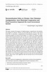 Research paper thumbnail of Decentralization Policy in Ukraine How Voluntary A