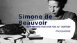 Research paper thumbnail of Simone de Beauvoir: New Perspectives for the 21st Century. Conference Programme