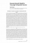 Research paper thumbnail of A.S. Güneri “The Problem of the Bronze Age Settlements of Erzurum-Sarıveli Höyük / Erzurum-Sarıveli Höyük’te Tunç Çağı Yerleşmeleri Sorunu”, Arkeoloji & Sanat, 2021, 166, 35-60.