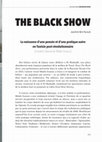 Research paper thumbnail of THE BLACK SHOW. La naissance d’une pensée et d’une pratique-autre en Tunisie post-révolutionnaire