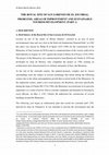 Research paper thumbnail of The Royal Site of San Lorenzo de El Escorial : problems, areas of improvement and sustainable tourism development (part 1)