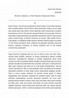 Research paper thumbnail of Devrim Arabaları ve Türk Otomotiv Sanayisine Etkisi