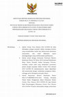 Research paper thumbnail of KEPUTUSAN MENTERI KESEHATAN REPUBLIK INDONESIA
NOMOR HK.01.07/MENKES/4718/2021
TENTANG
PETUNJUK TEKNIS KLAIM PENGGANTIAN BIAYA PELAYANAN PASIEN
CORONA VIRUS DISEASE 2019 (COVID-19) BAGI RUMAH SAKIT
PENYELENGGARA PELAYANAN CORONA VIRUS DISEASE 2019 
(COVID-19)