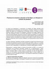 Research paper thumbnail of Prácticas de consumos culturales en Río Negro y en Neuquén en contexto de pandemia