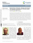 Research paper thumbnail of Neutral binary chalcogen–nitrogen and ternary S,N,P molecules: new structures, bonding insights and potential applications