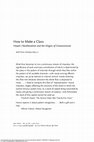 Research paper thumbnail of How to Make a Class: Hayek’s Neoliberalism and the Origins of Connectionism