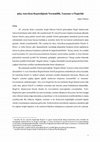 Research paper thumbnail of Hegel'de Normatiflik, Tanınma ve Özgürlük