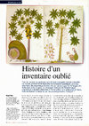 Research paper thumbnail of Histoire d'un inventaire oublié