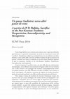 Research paper thumbnail of Un passo (indietro) verso altri punti di vista. A partire da P. D. Bubbio, Sacrifice in the Post-Kantian Tradition. Perspectivism, Intersubjectivity, and Recognition, SUNY Press 2014