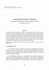 Research paper thumbnail of Razonamiento Moral y Empatía