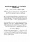 Research paper thumbnail of Neutrinoless double-beta decay in covariant density functional theory