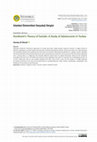 Research paper thumbnail of Durkheim's Theory of Suicide: A Study of Adolescents in Turkey