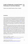 Research paper thumbnail of Cabré, M. / Fernández, J. / Mantecón, T.A.: Gender in Engineering: Assessing Wommen's Performance in University Education. Chapter of the book edited by K. Miller & K. Wendt: The Fourth Industrial Revolution and Its Impact on Ethics. New York: Springer, 2021, pp. 121-137.