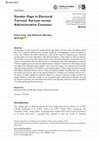 Research paper thumbnail of Gender Gaps in Electoral Turnout: Surveys versus Administrative Censuses