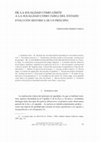 Research paper thumbnail of De la igualdad como límite a la igualdad como tarea del Estado: Evolución histórica de un principio (Revista Española de Derecho Constitucional, 97, 2013, pp. 76-113)