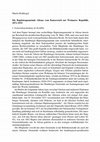 Research paper thumbnail of Die Baptistengemeinde Altona vom Kaiserreich zur Weimarer Republik, 1871-1933