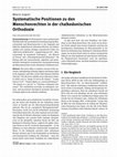 Research paper thumbnail of Systematische Positionen zu den Menschenrechten in der chalkedonischen Orthodoxie