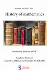 Research paper thumbnail of History of mathematics Emile Borel