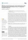 Research paper thumbnail of (Non)Environmental Alternative Action Organizations under the Impacts of the Global Financial Crisis: A Comparative European Perspective