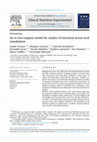 Research paper thumbnail of An in vitro explant model for studies of intestinal amino acid metabolism