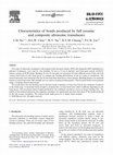 Research paper thumbnail of Characteristics of bonds produced by full ceramic and composite ultrasonic transducers