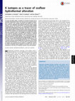 Research paper thumbnail of K isotopes as a tracer of seafloor hydrothermal alteration