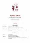 Research paper thumbnail of «Per costui la chiarezza del fiorentino idioma è dimostrata»: il lavoro del Vocabolario Dantesco, presso la Scuola estiva Ente Nazionale Giovanni Boccaccio, 6-9 settembre 2021