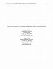 Research paper thumbnail of Should We Be Testing Civics?: Examining the Implications of the Civic Education Initiative