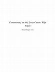 Research paper thumbnail of Commentary on the Jyotis Canon: Rāja Yogas