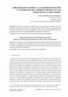 Research paper thumbnail of Aproximación teórica a la democratización y al fomento del espíritu crítico en las ciencias de la educación