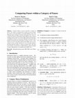 Research paper thumbnail of Comparing Fusors within a Category of Fusors