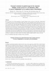 Research paper thumbnail of Seasonal variations in spatial usage by the estuarine dolphin, Sotalia guianensis (van Bénéden, 1864) (Cetacea; Delphinidae) at its southern limit of distribution