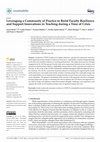 Research paper thumbnail of Leveraging a Community of Practice to Build Faculty Resilience and Support Innovations in Teaching during a Time of Crisis