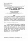 Research paper thumbnail of Manajamen Risiko Keselamatan Dan Kesehatan Kerja (K3) Proyek Pembangunan Jalur Ganda Kereta Api