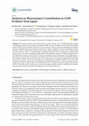 Research paper thumbnail of Analysis on Bioeconomy’s Contribution to GDP: Evidence from Japan