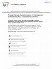 Research paper thumbnail of Tracing the role of plant proteins in the response to metal toxicity: a comprehensive review