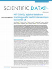 Research paper thumbnail of HIT-COVID, a global database tracking public health interventions to COVID-19