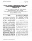 Research paper thumbnail of Process evaluation of Healthy Bodies, Healthy Souls: a church-based health intervention program in Baltimore City