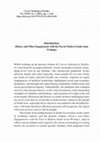 Research paper thumbnail of History and Other Engagements with the Past in Modern South Asian Writing/s