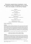 Research paper thumbnail of Estructuras arquitectónicas incipientes y áreas de explotación minera prehispánica de las cuencas de los ríos Grande y Coclé del Sur, Panama