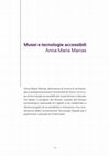 Research paper thumbnail of Musei e tecnologie accessibili