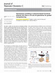 Research paper thumbnail of Spontaneous wrinkling in azlactone-based functional polymer thin films in 2D and 3D geometries for guided nanopatterning