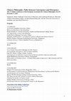 Research paper thumbnail of Program and Abstracts of EACP 1st Online Conference