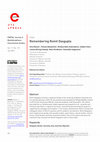 Research paper thumbnail of Remembering Romit Dasgupta